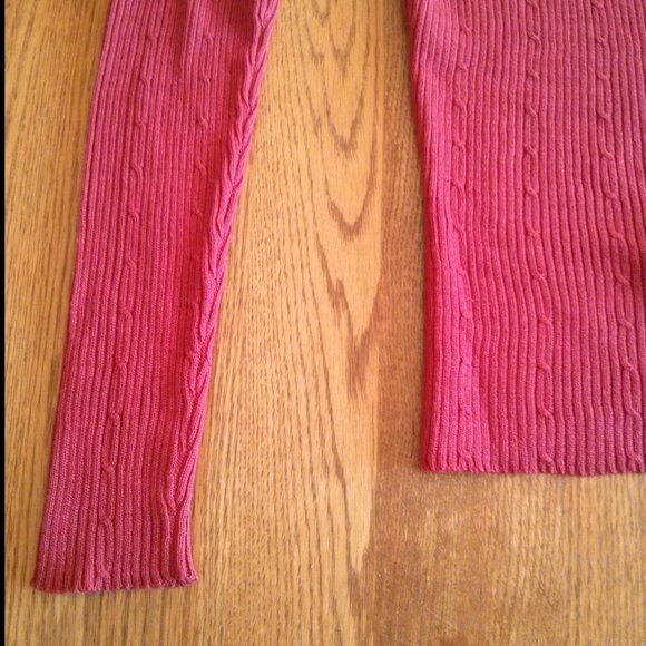 Red J Crew 100% Silk Twinset Size M Old Money Classic Preppy Academia Librarian - Picture 15 of 16